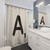 Scrabble Tile A Shower Curtain - Geeky & Fun Bathroom Decor