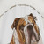 Bulldog Illustration Shower Curtain