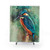 Colorful Kingfisher Bird Shower Curtain