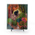 Cat in the Garden Shower Curtains