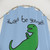 Always Be Yourself Dinosaur Shower Curtains