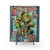 Retro Ninja Turtle Shower Curtain