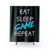 Eat Sleep Game Repeat Shower Curtains