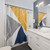 Abstract Triangle Pattern Shower Curtains