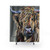 Colourful Highland Cow Shower Curtain