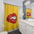 Sexy Lips Pop Art Shower Curtain