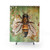 Elegant Honey Bee Shower Curtain