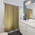 Metallic Gold Shower Curtain