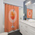 Aperol Spritz Shower Curtain - Citrus Cocktail Decor