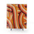 Vintage Retro Rainbow Stripe Shower Curtain