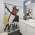 Miro Abstract Art Shower Curtains