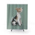 Wire-Haired Fox Terrier Shower Curtains