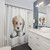 Cute Cavachon Dog Shower Curtains