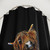 Highland cow print shower curtain