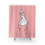 Cute Heart Shower Curtains for Bathroom Decor
