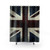 Vintage-style Union Jack UK shower curtain