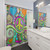 Psychedelic Hippie Retro Shower Curtains