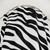 Zebra Print Shower Curtain