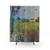 The House by Summer Meadow Shower Curtain featuring scenic landscape