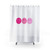 Aesthetic smiley lightning bolt shower curtains