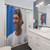 Rafael Nadal Tennis Themed Shower Curtain