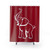 Delta Sigma Theta Inspired Shower Curtain
