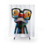 Hipster Frog Nerd Glasses Shower Curtain