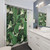 Devereaux Bedroom Palm Glam Shower Curtains