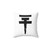 Tokio Hotel Logo Pillow in Black