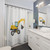 Cute Excavator Shower Curtain for Kids