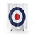 Mod 60s Pop Art Target Shower Curtain