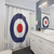Mod 60s Pop Art Target Shower Curtain