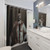 Chris Redfield Resident Evil Themed Shower Curtain
