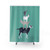 Goat Stack Shower Curtains for Farmhouse Bathroom Decor