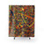 Modern Abstract Jackson Pollock Original Art Shower Curtains