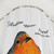 Robin Redbreast Shower Curtain - Remembrance Decor