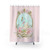 Romantic Shabby White Swan Shower Curtains