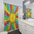 Radiate Positivity Shower Curtains