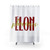 Elon Phoenixes Logo Shower Curtains