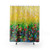 Bright Nature Wildflower Landscape Abstract Art Shower Curtains
