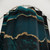 Teal and Gold Agate Texture Shower Curtains