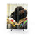 Black Toy Poodle Cute Shower Curtains