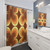 70s Retro 2 Starburst Shower Curtains