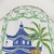 Pagoda Pavilion Chinoiserie Shower Curtains
