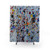 Colorful Splatter Paint Shower Curtain