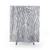 Stylish Grey Zebra Print Shower Curtains
