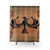Unique Southwest Crow Shower Curtain
