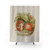 Cottagecore Shower Curtain with Adorable Animal Designs