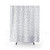 Pale Gray Leopard Print Shower Curtains