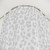 Pale Gray Leopard Print Shower Curtains